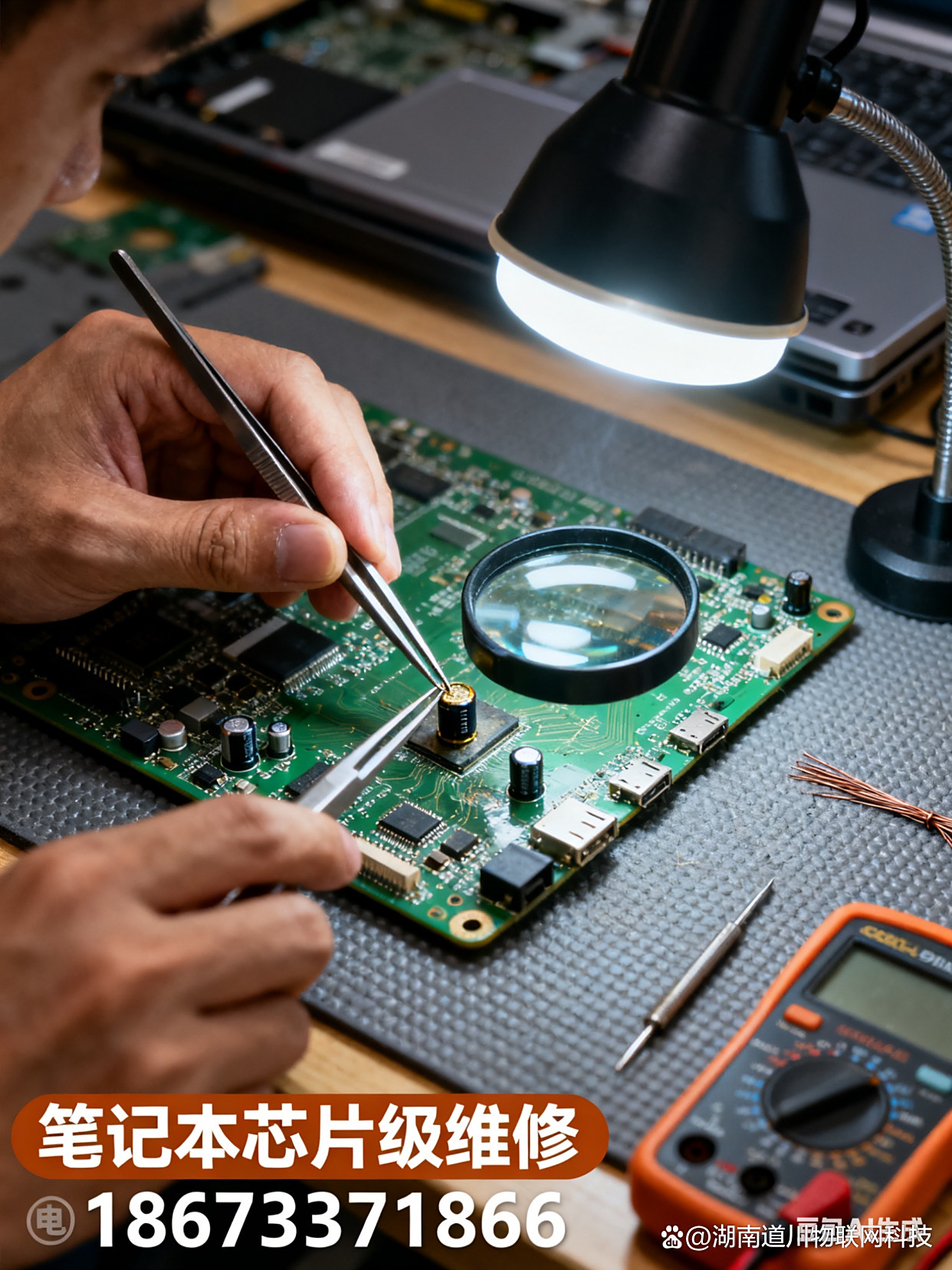 株洲电脑主板维修服务 电容更换、芯片级维修与精准故障诊断的一站式解决方案